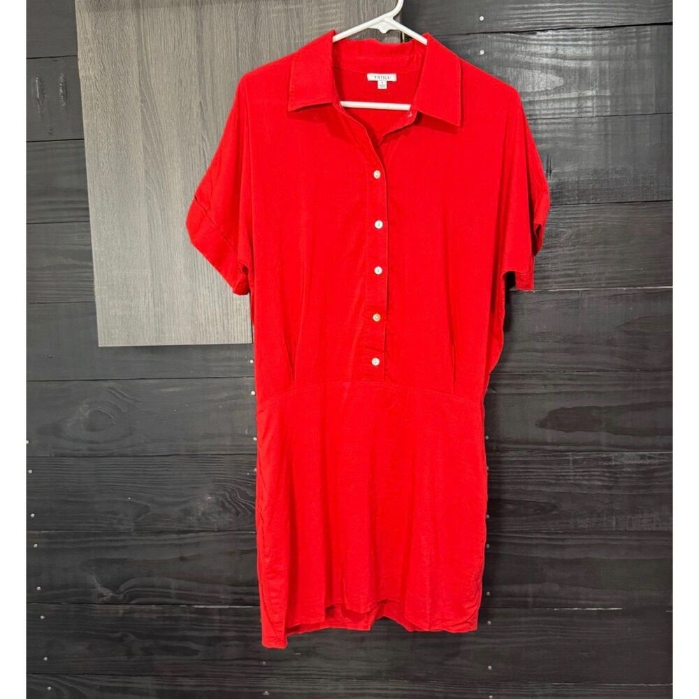 Pistola Denim Women’s Blythe Dress, Red, Size Small